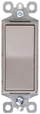 Pass & Seymour 3-Way Premium Decorator Switch, 15A, Nickel