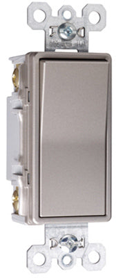 Pass & Seymour 4-Way Premium Decorator Switch 15A, Nickel