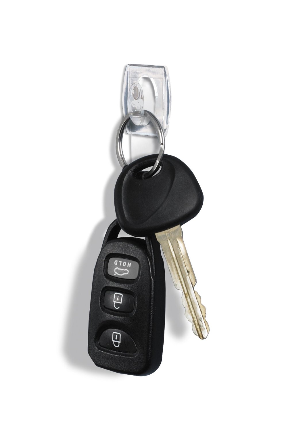 Command 17006CLR Mini Hooks with Adhesive Strips, Clear, 6 Hooks & 8 Strips