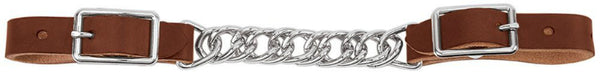 Weaver 30-1356-ST Horizons Single Flat Link Chain Curb Strap, 4-1/2"