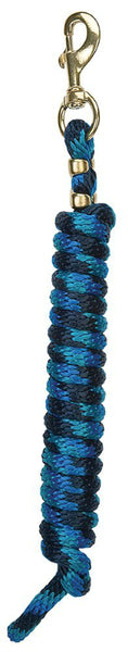 Weaver 35-2100-B15 Poly Lead Rope, Navy/Blue/Turquoise,10'