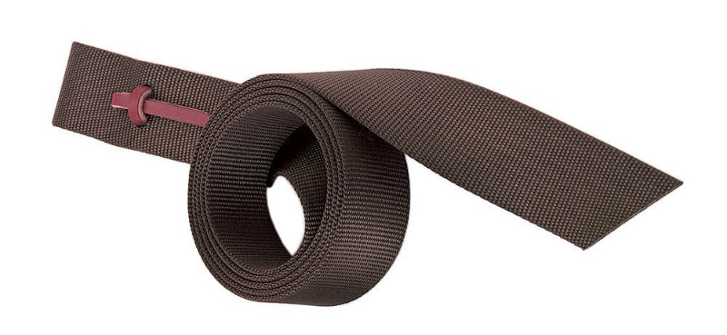 Weaver 35-3055 Heavy Duty Nylon Latigo with Holes for Horse, Brown, 1-3/4" x 70"