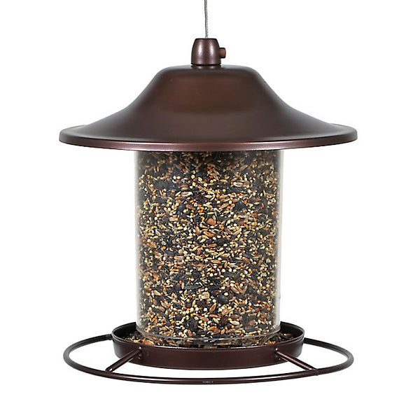 Perky-Pet 312 Small Panorama Wild Bird Feeder, 9.25", 2 Lbs Capacity