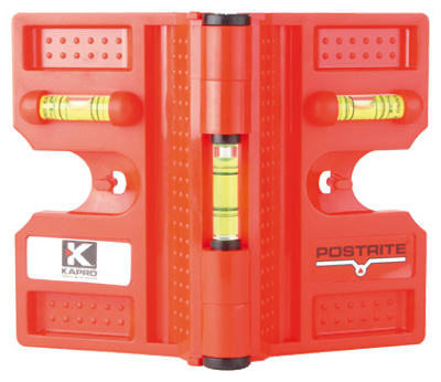 Kapro 340-08D Postrite Magnet Post Level