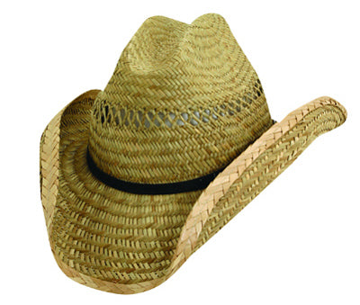 Dorfman Pacific TMMS58OS Men's Western Shape Summer Straw Hat