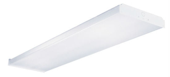 Metalux™ WN432R Four Lamp Residential Wrap Fixture, 4'