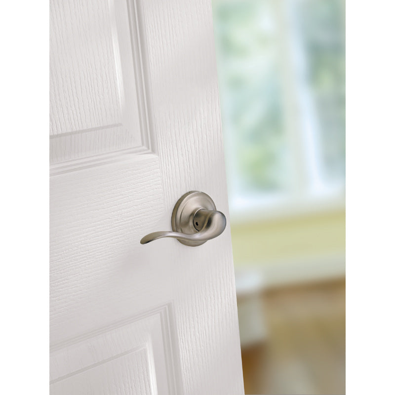 Kwikset® 720TNL-15-CP Tustin Universal Passage Lever, Satin Nickel