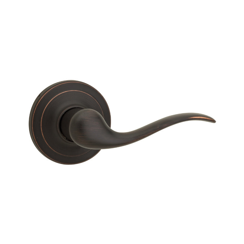 Kwikset® 720TNL-11P-CP Tustin Universal Passage Lever, Venetian Bronze