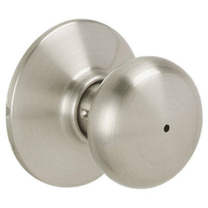 Schlage F40VPLY619 Plymouth Design Privacy Lockset Knob, Satin Nickel