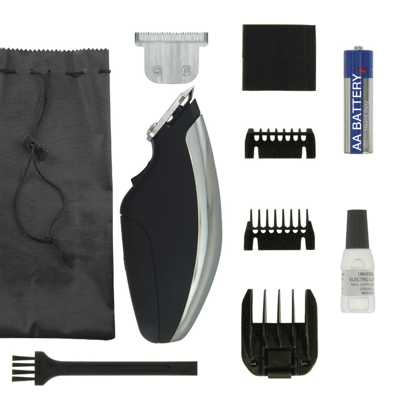 Wahl® 9961-2881 Super Pocket Pro Trimmer Kit with "AA" Battery