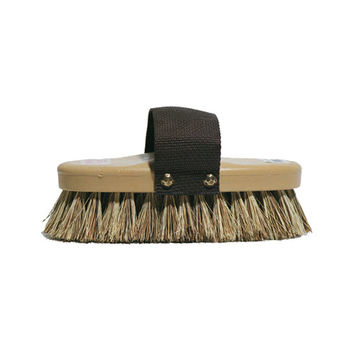Decker 92 Union Fiber Thoroughbred Grooming Brush for Horses, Brown
