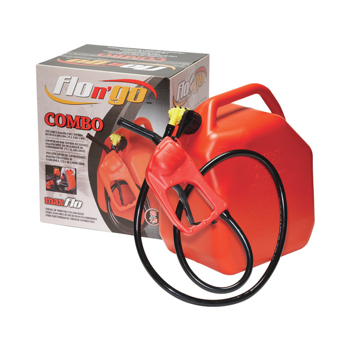 Scepter 08341 Flo N'Go™ Maxflo™ Siphon/Pump & Can Combo