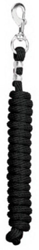 Weaver 35-4030-BK Livestock Poly Lead Rope, Black, 1/2" x 8'