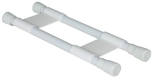 Camco 44093 Double RV Cupboard Bar, White