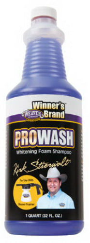 Weaver 69-3006 Livestock ProWash Whitening Foam Shampoo, 1 Qt