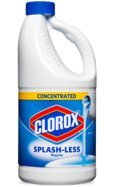 Clorox® 30783 Splash-Less™ Concentrated Regular Liquid Bleach, 55 Oz