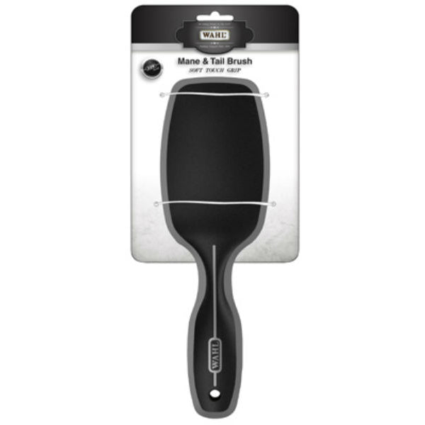 Wahl® 858709 Mane & Tail Brush for Horses, Soft Plastic Luxury Grip
