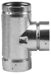 Selkirk 244100 Pellet Vent Tee, 4", #4VP-TS
