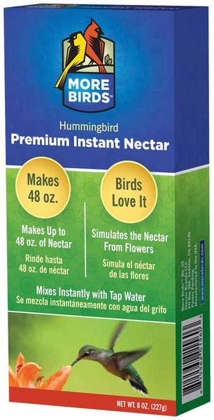 More Birds 56 Hummingbird Premium Instant Powder Nectar, 8 Oz