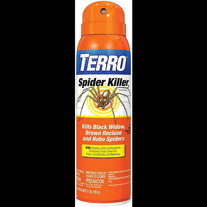 Terro® T2302-6 Spider Killer Aerosol Spray, 16 Oz