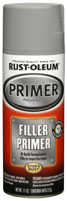 Rust-Oleum® 249279 Automotive Filler Primer Spray, 11 Oz, Gray