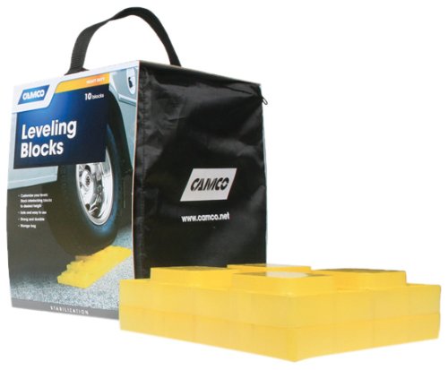 Camco 44505 Heavy Duty Leveling Block, 10-Pack