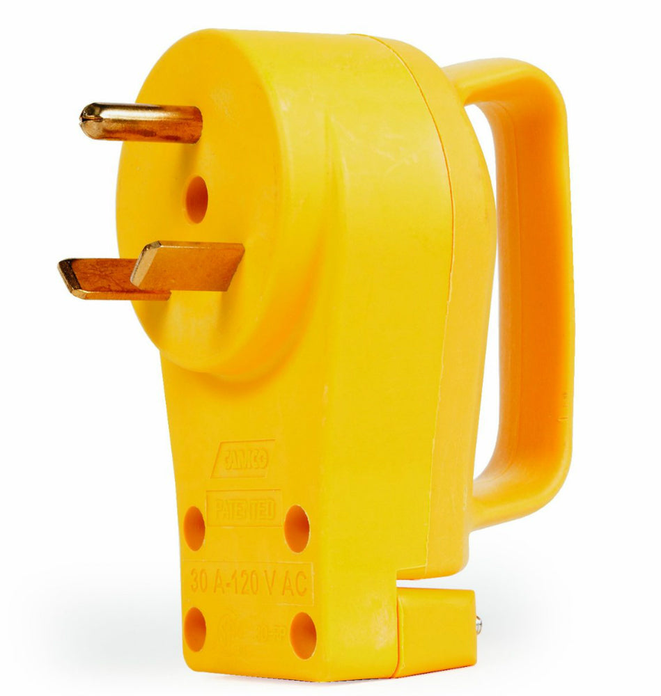Camco 55245 Power Grip Replacement Power Cord Plug, 30A