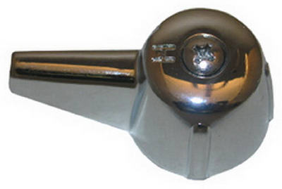Lasco Central Brass Hot Metal Lever Handle, Chrome