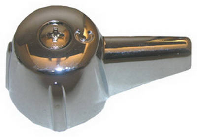 Lasco Central Brass Cold Metal Lever Handle, Chrome