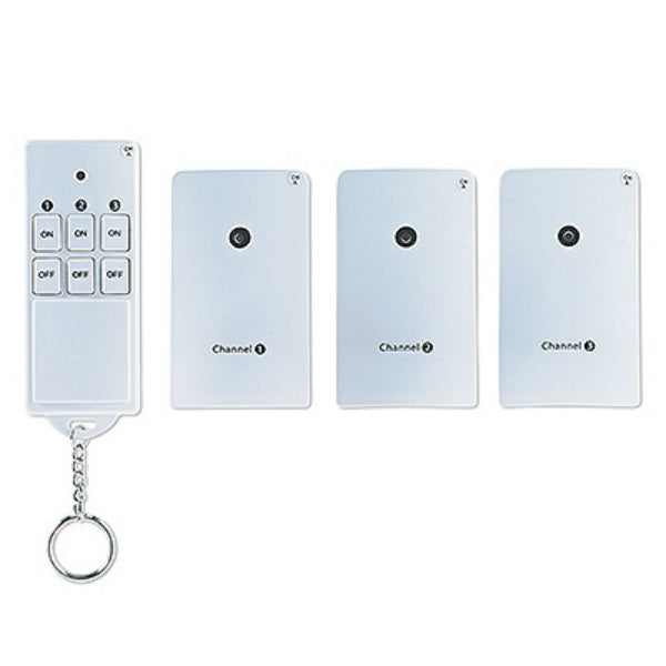 Master Electrician RC-015/TR-011 Indoor Wireless Remote Control, 3-Pack