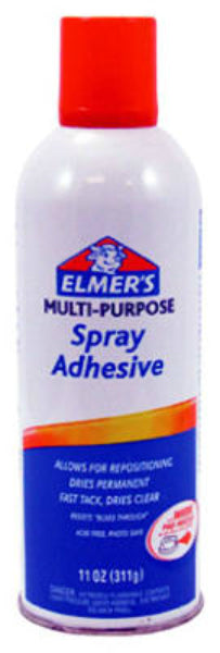 Elmer's E451 Multi Purpose Spray Adhesive, 11 Oz, Acid Free, Photo Safe