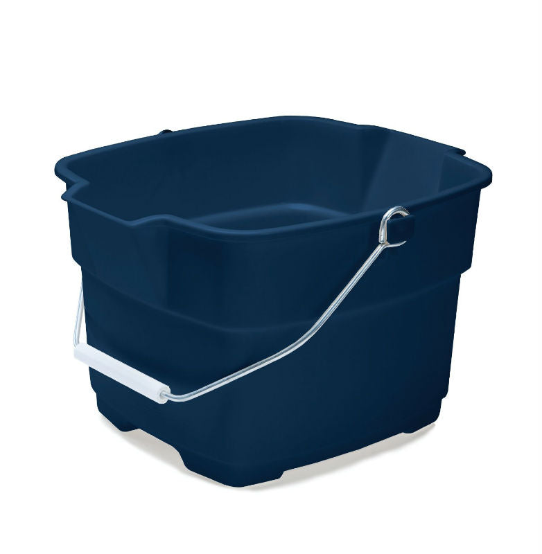 Rubbermaid® 2871-00-ROYBL Roughneck Square Bucket, Royal Blue, 15 Qt