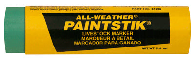 All Weather 61026 Paintstik Livestock Marker, Green