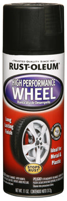 Rust-Oleum® Automotive High Performance Wheel Coating, 11 Oz, Flat Black