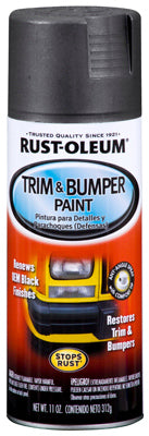 Rust-Oleum® 251574 Automotive Trim & Bumper Paint, 11 Oz, Matte Black