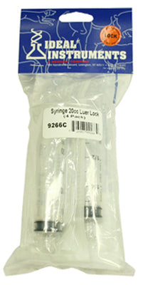 Neogen 9266 Disposable Syringe 20 cc, 4-Pack