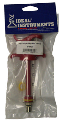 Ideal 9812 Reusable Nylon Syringe, 20 cc