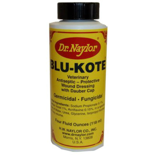 Dr. Naylor® BKD Blue-Kote Veterinary Antiseptic with Dauber Cap, 4 Oz
