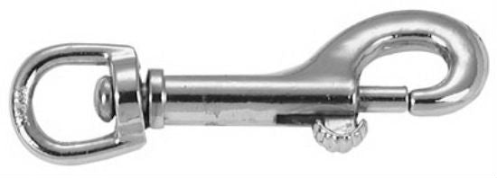 Campbell® T7601201 Round Eye Bolt Snap, #225, Zinc Plated