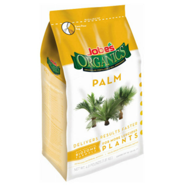 Jobe’s® Organics® 09126 Palm Fertilizer Granular, 4-2-4, 4 Lbs