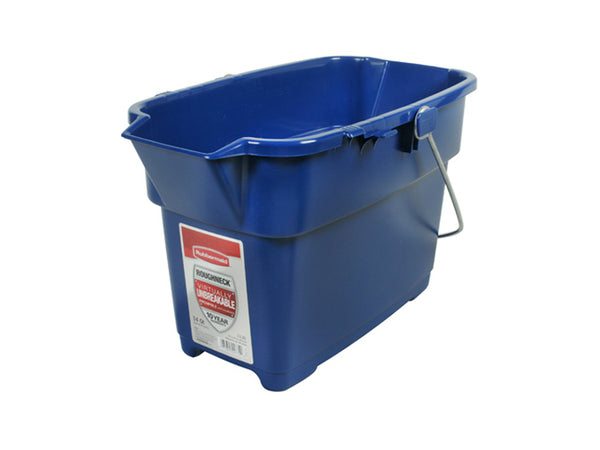 Rubbermaid 1793555 Roughneck Heavy-duty Bucket, 14 Qt, Royal Blue