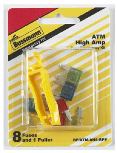 Cooper Bussmann BP-ATM-AH8-RPP ATM High Amp Fuse Emergency Kit, 8-Piece