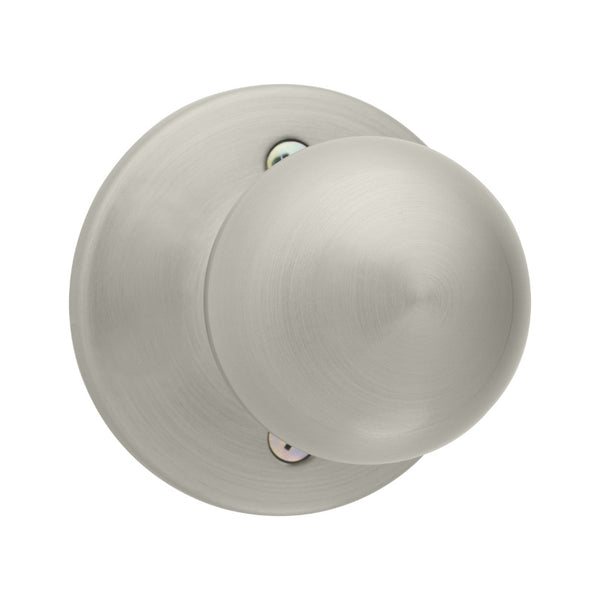Kwikset® 488P-15-CP Polo Half Inactive/Dummy Knob Lockset, Satin Nickel Finish