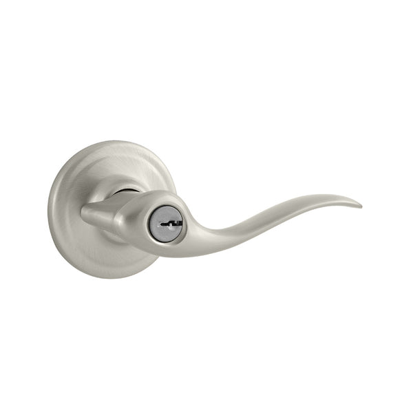 Kwikset® 740TNL-15-SMT-CP-K4 Tustin Keyed Entry Lever w/ Smart Key, Satin Nickel
