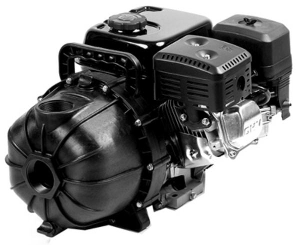 Hypro® 1542P-65SP Poly Transfer Pump with PowerPro Gas Engine, 2", 6.5 HP