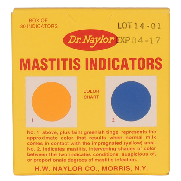 Dr. Naylor® MI Mastitis Indicators, 30-Count