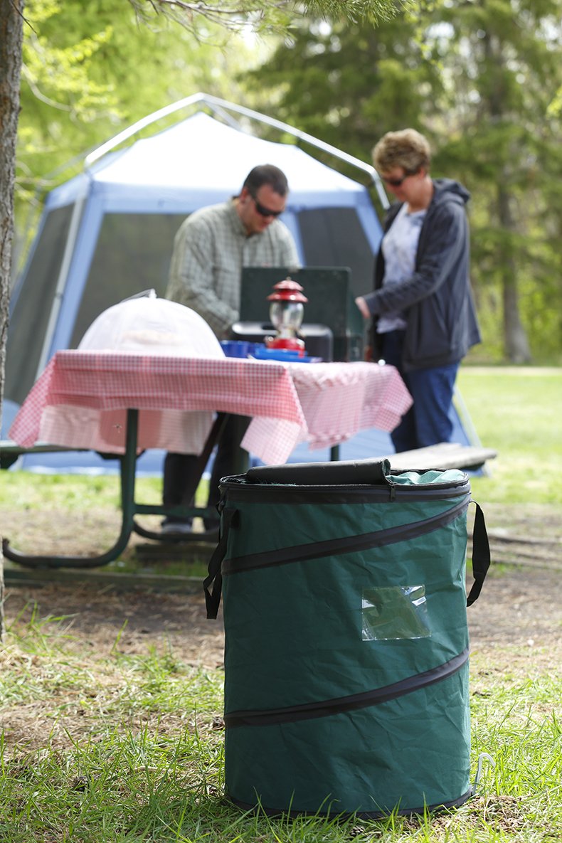 Coghlan's 1219 Pop-Up Camp Trash Can, 33 Gallon – Toolbox Supply