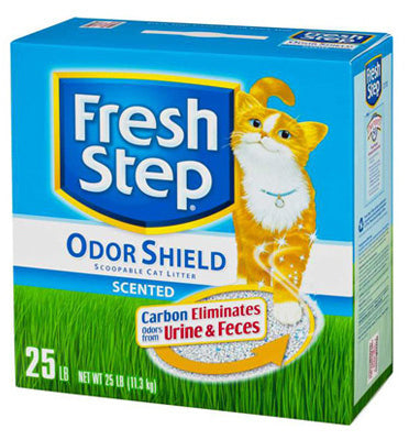 Fresh Step 30466 Odor Shield Cat Litter, 25 lb