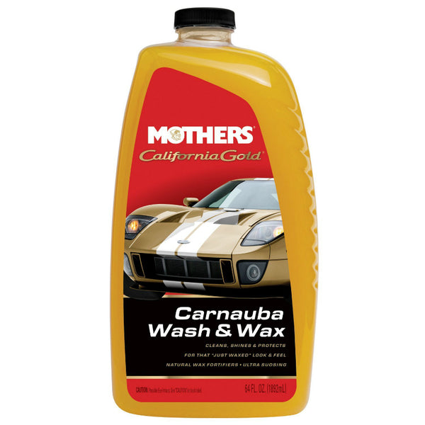 Mothers® 05674 California Gold® Carnuba Wash & Wax, 64 Oz