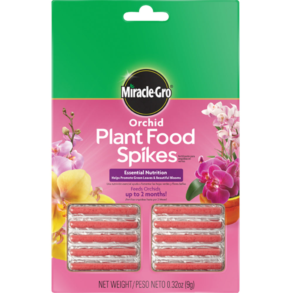 Miracle-Gro® 1003661 Orchid Plant Food Spikes, 10-10-10, 10-Pack